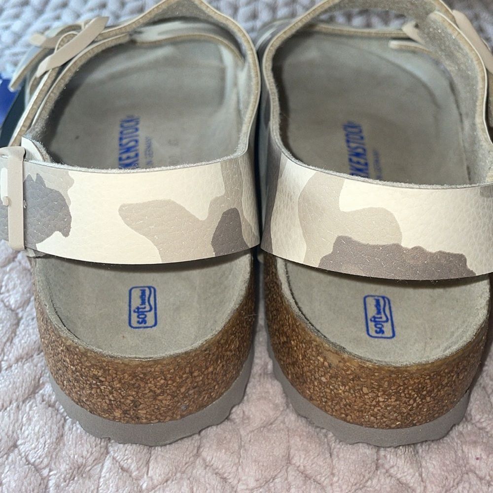 Birkenstock Milano Soft Footbed Desert Soil Gray & Taupe - Picture 5 of 6
